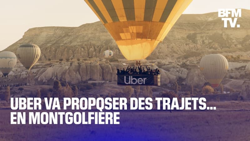 Turquie: Uber va proposer des trajets en montgolfière