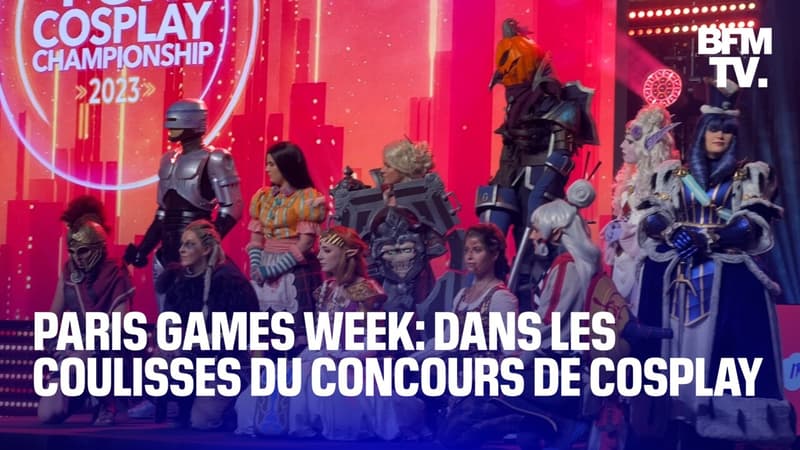 Dans les coulisses du concours de cosplay de la Paris Games Week