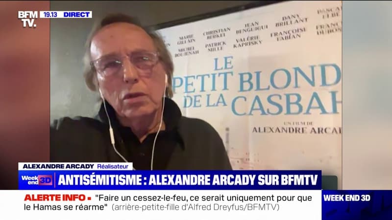 Marche contre l’antisémitisme: “C’est à l’honneur de tous les citoyens d’être présents”, affirme le réalisateur Alexandre Arcady