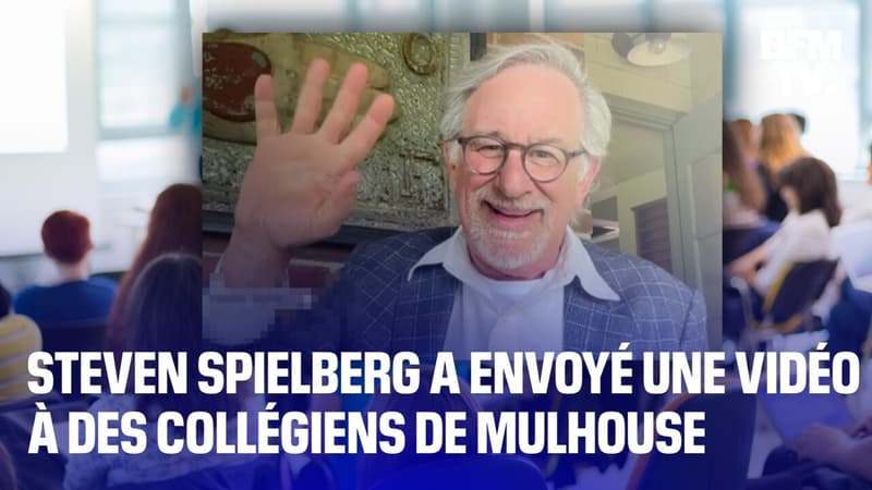 Steven Spielberg a envoyé une vidéo à des collégiens de Mulhouse pour les féliciter pour leur court-métrage