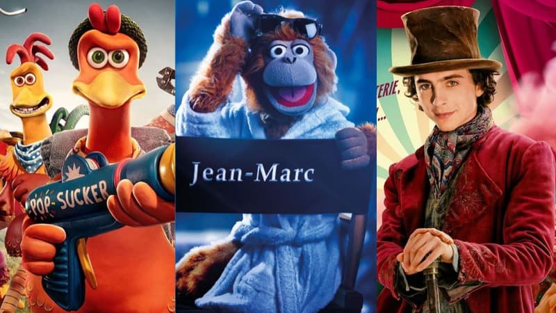 “Wonka”, “Jeff Panacloc”, “Chicken Run 2″… Les films à voir en famille pendant les vacances de Noël