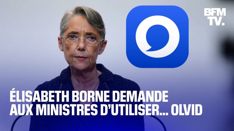 Élisabeth Borne interdit aux ministres d’utiliser Whatsapp, Telegram ou Signal et leur recommande d’utiliser… Olvid