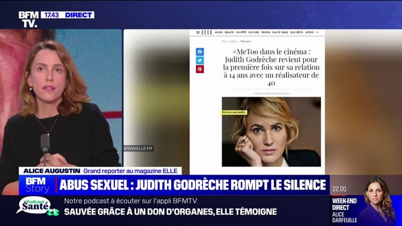 L’actrice Judith Godrèche brise le tabou sur sa relation avec le réalisateur Benoît Jacquot, alors qu’elle avait 14 ans et lui 40 ans