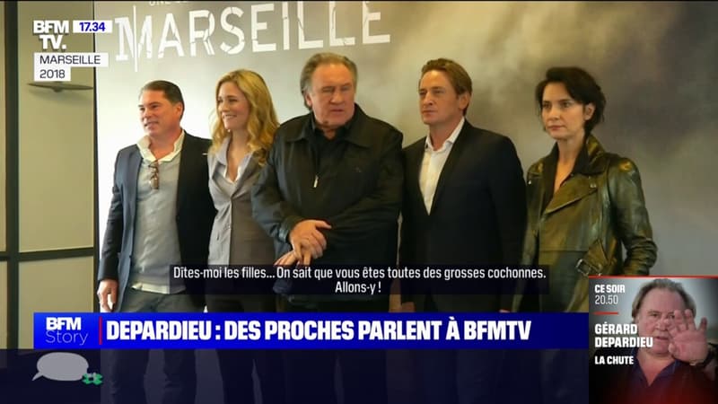 “On sait que vous êtes toutes des grosses cochonnes”: les images des commentaires graveleux de Gérard Depardieu pendant la promotion de la série Marseille