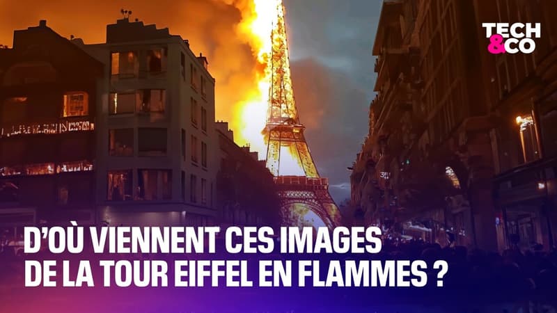 Ces images de la Tour Eiffel en flammes ont trompé des millions d’internautes du monde entier