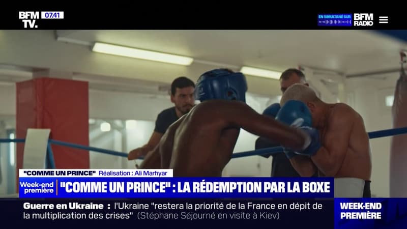 Dans “Comme un prince”, Ahmed Sylla incarne un boxeur de haut niveau qui se retrouve à faire des travaux d’intérêt général