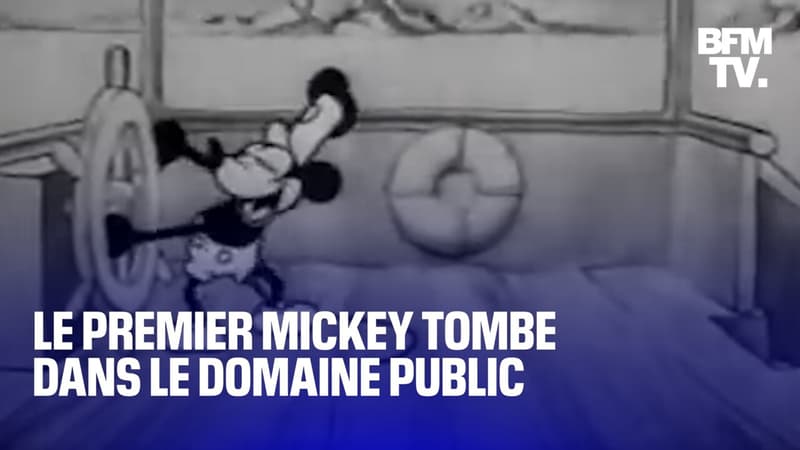 Les personnages de Mickey et Minnie entrent dans le domaine public ce 1er janvier