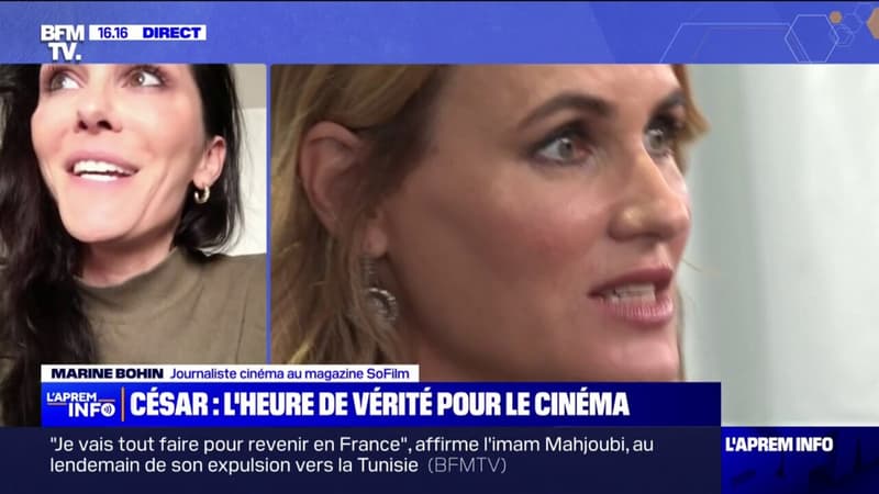 César: “Cette cérémonie va marquer sans doute la fin d’un certain cinéma français dont on ne veut plus” déclare Marine Bohin, journaliste à “Sofilm”