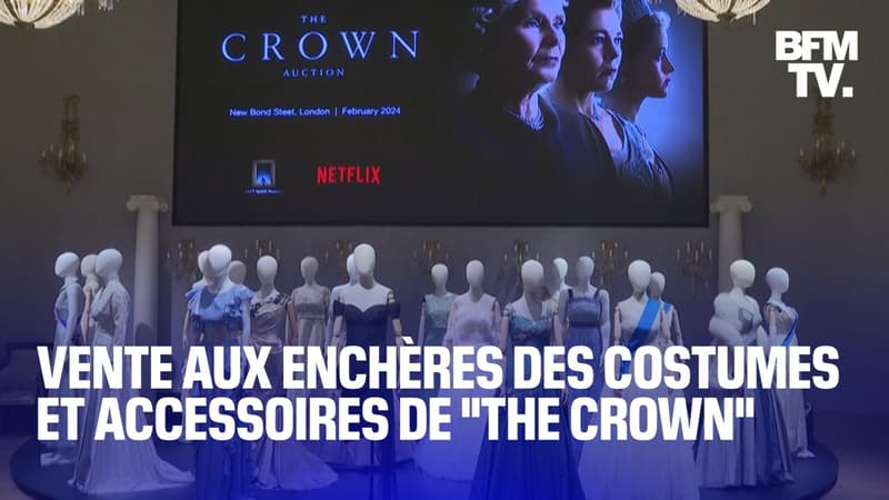 Les costumes et accessoires de la série “The Crown” ont été vendus aux enchères