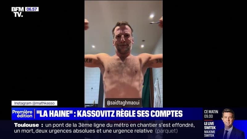 Dans plusieurs vidéos, Mathieu Kassovitz défie Saïd Taghmaoui, acteur de “La Haine”