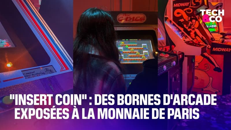 “Insert Coin”: des bornes d’arcade cultes exposées à la Monnaie de Paris