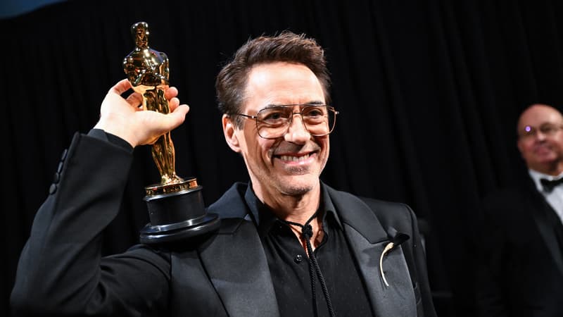 Oscar 2024: de Marvel à “Oppenheimer”, la consécration de Robert Downey Jr, sacré meilleur acteur