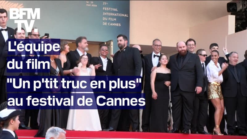 Festival-de-Cannes-l-equipe-du-film-Un-p-tit-truc-en-plus-d-Artus-monte-les-marches-1868391