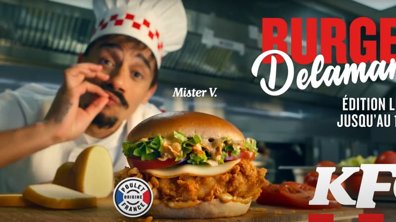 “Burgers Delamama”: Mister V se lance dans les burgers au poulet