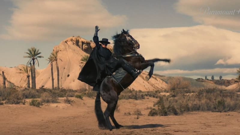 “Zorro”, la série avec Jean Dujardin, se dévoile dans une première bande-annonce