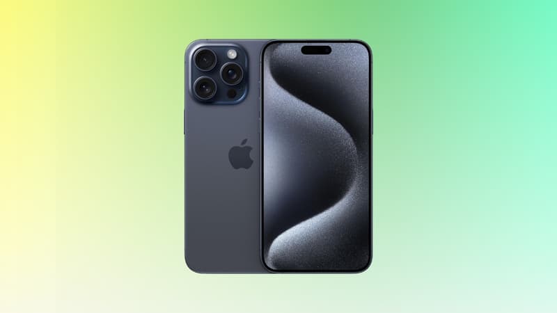 Avez-vous vu cette remise sur l’iPhone 15 Pro sur le site Amazon ?