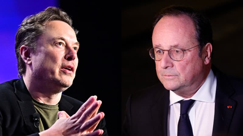 “Il ne veut pas de bien à l’humanité”: François Hollande dit trouver Elon Musk “effrayant”