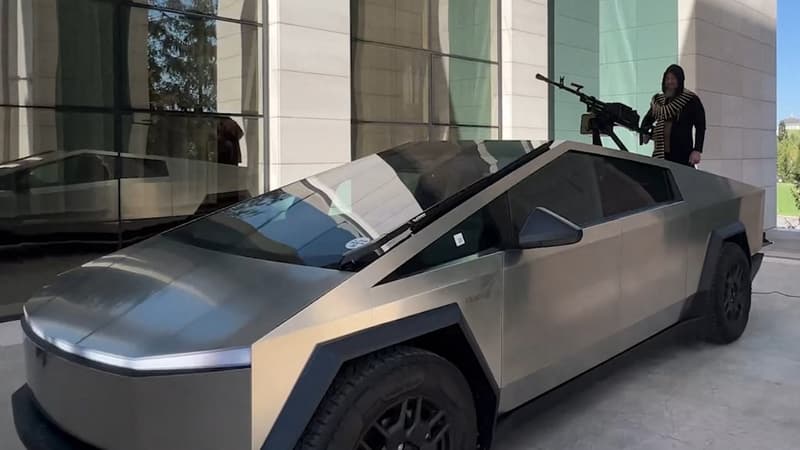 Russie: le Tchétchène Ramzan Kadyrov s’exhibe au volant d’un “Cybertruck” Tesla et fait l’éloge d’Elon Musk