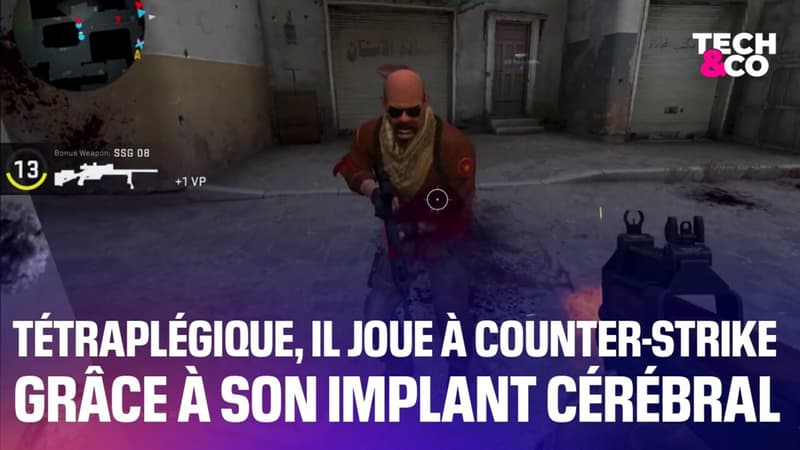 Neuralink: tétraplégique, il parvient à jouer à Counter-Strike grâce à son implant cérébral