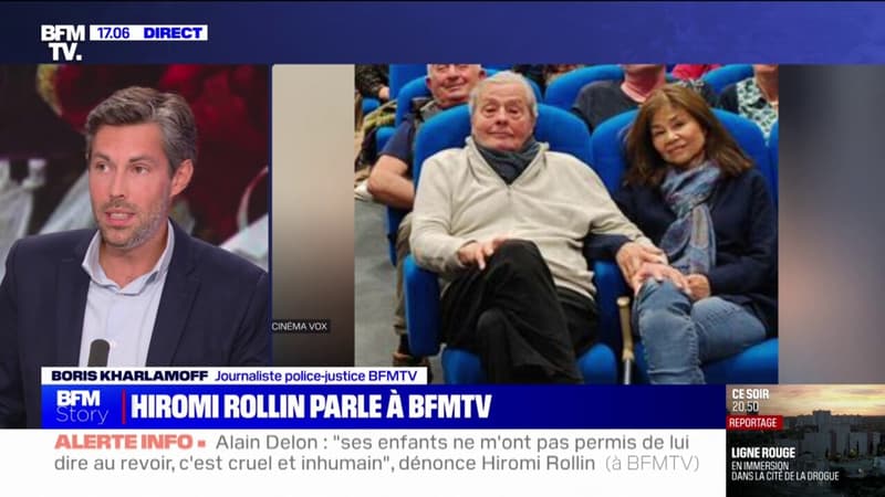 Qui est Hiromi Rollin, la dame de compagnie d’Alain Delon, au cœur du conflit familial?