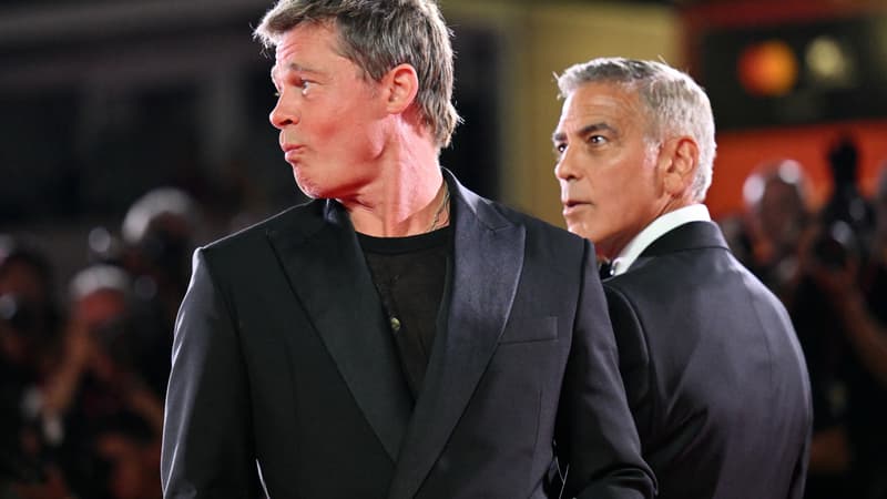 Complicité et autodérision: Brad Pitt et George Clooney enflamment la Mostra de Venise