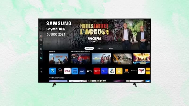 Ce site propose cette Smart TV Samsung à un prix très intéressant pour une durée limitée