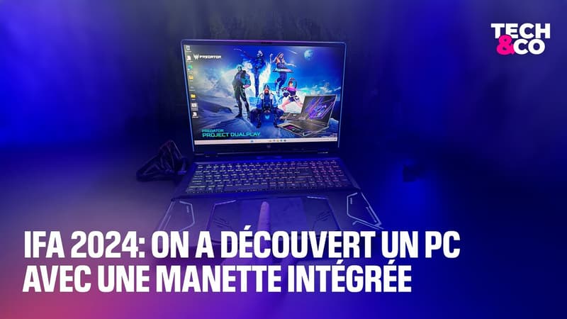 IFA 2024: on a découvert un PC avec une manette intégrée