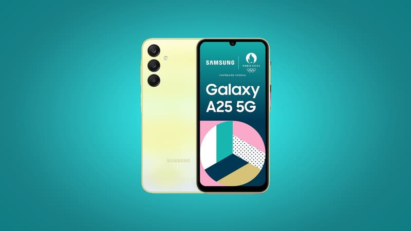 Le Samsung Galaxy A25 est maintenant à moins de 250€ sur le site officiel