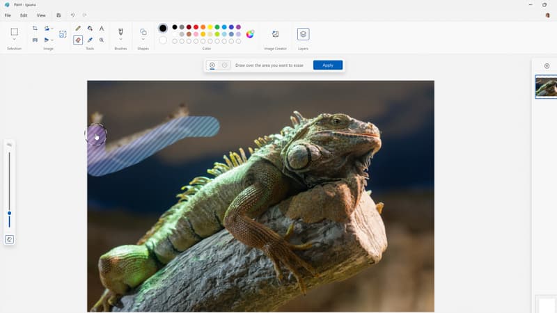 Windows 11: Microsoft dope vos dessins sous Paint grâce à l’IA