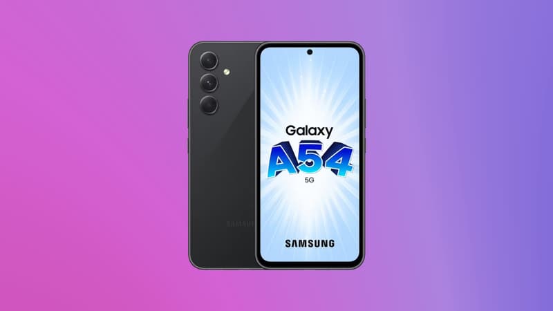 Pas besoin d’attendre le Black Friday, le Samsung Galaxy a54 profite d’une promo à ne pas rater