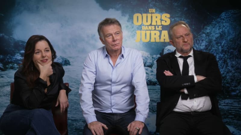 “C’est drôle, mais c’est noir”: avec “Un ours dans le Jura” Franck Dubosc dans un registre inattendu