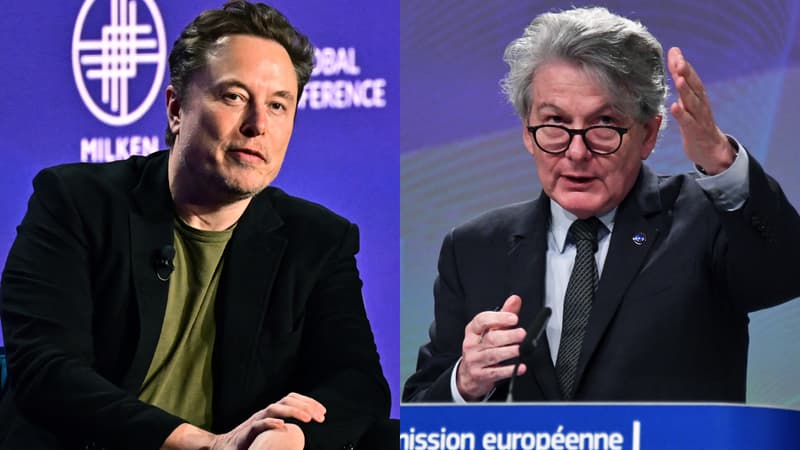 “M. Musk dit ce qu’il veut”: Thierry Breton réagit aux accusations d’Emmanuel Macron contre le milliardaire