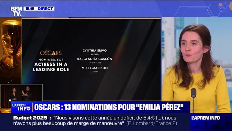 Oscars: Emilia Perez nommé à 13 reprises, un record pour un film non anglophone