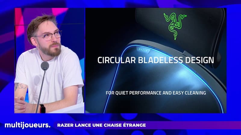 Razer lance une chaise étrange et une IA pour vous aider