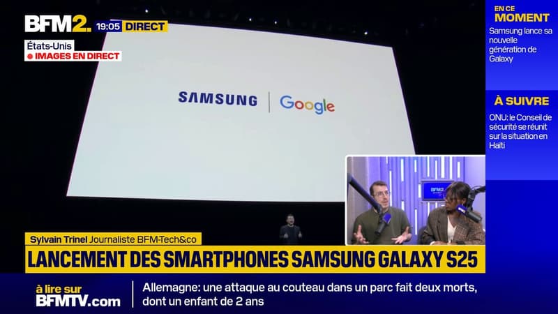 Samsung dévoile sa nouvelle gamme de smartphones Galaxy S25