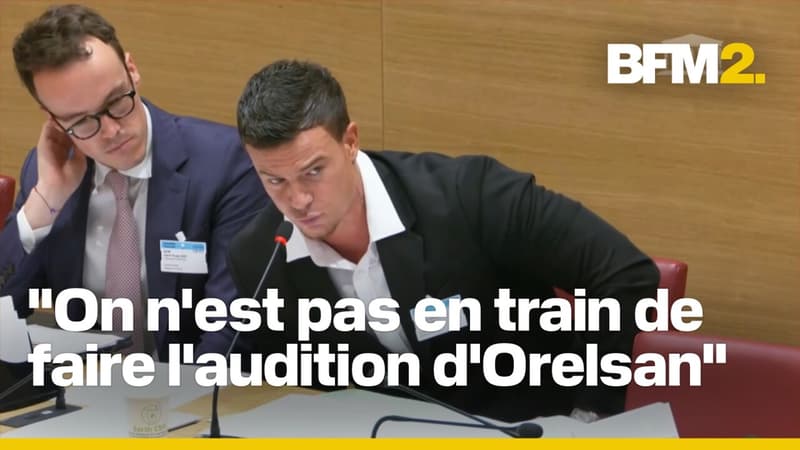 AD Laurent compare son contenu aux chansons de Michel Sardou, Orelsan et Bruno Mars pendant son audition à l’Assemblée nationale