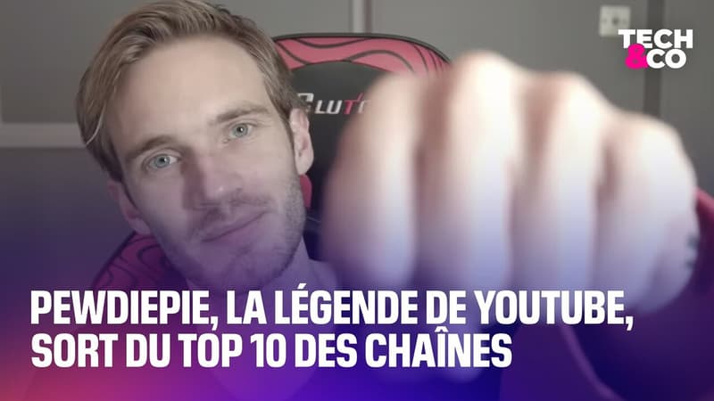 PewDiePie, la légende de Youtube, sort du top 10 des chaînes les plus suivies