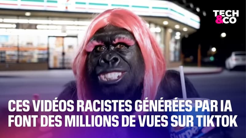 Ces vidéos racistes générées par IA font des millions de vues sur Tiktok