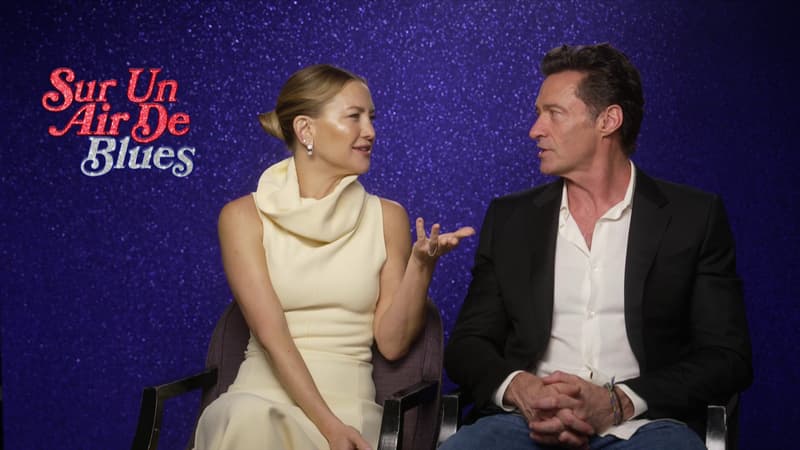 “Chanter nous rend vulnérables”: Kate Hudson et Hugh Jackman racontent leur rencontre pour le tournage du film “Sur un air de blues”