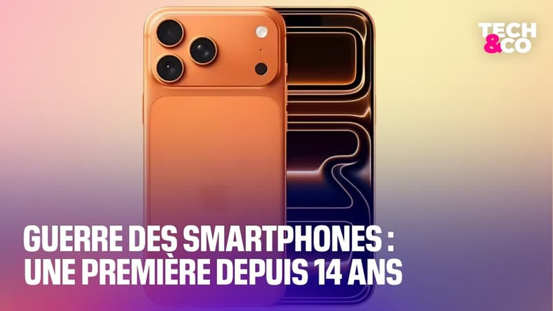 Vente de smartphones: Apple passe devant Samsung en 2025