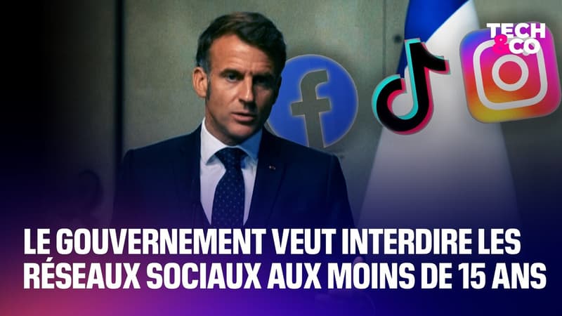 Le gouvernement veut interdire les réseaux sociaux aux moins de 15 ans et les portables au lycée