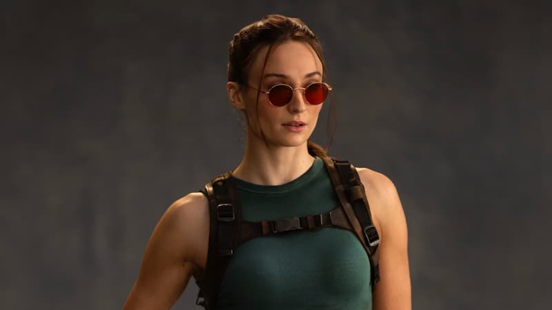 “Tomb Raider”, la série: premier cliché de Sophie Turner en Lara Croft