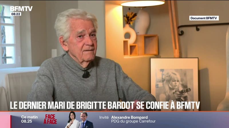 “Tous ces hommages c’est formidable”, s’émeut Bernard d’Ormale, le dernier mari de Brigitte Bardot