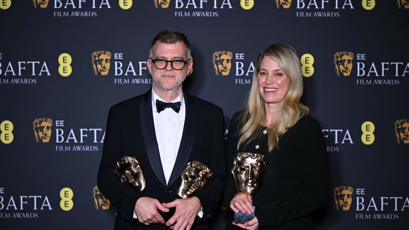 La-productrice-de-cinema-americaine-Sara-Murphy-et-le-realisateur-americain-Paul-Thomas-Anderson-aux-Bafta-ce-dimanche-22-fevrier-2026-2240319
