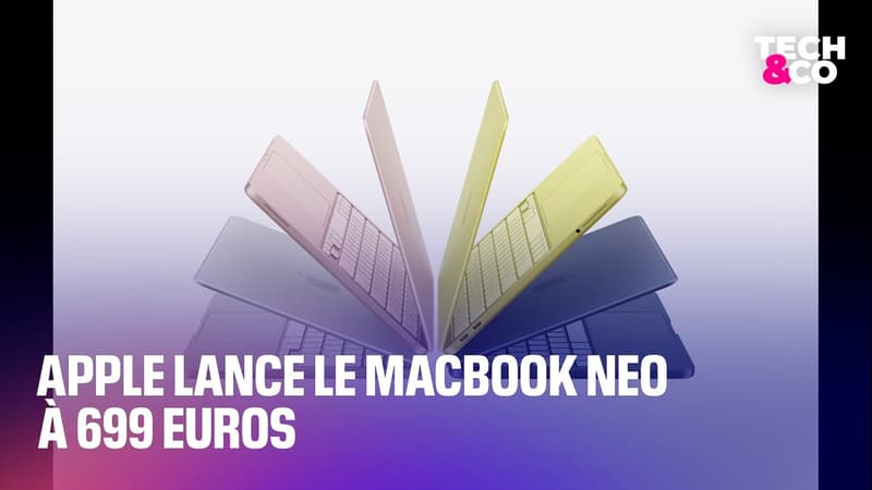 Apple lance le Macbook Neo à 699 euros