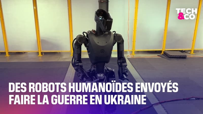 Des robots humanoïdes envoyés faire la guerre en Ukraine