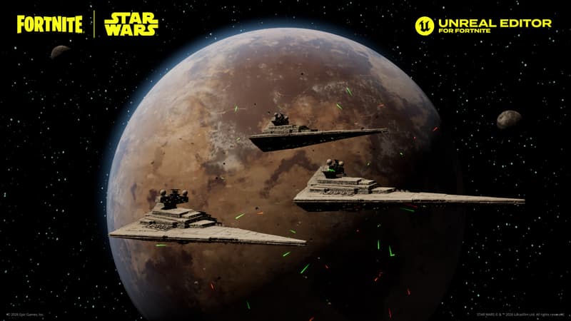 “La plus grande incursion de Disney dans le jeu vidéo”: Fortnite va vous permettre de créer votre propre univers Star Wars