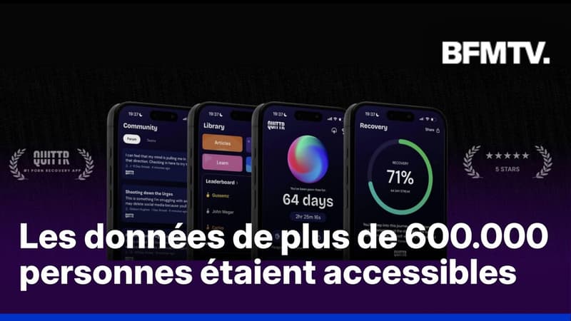 L’application Quittr qui promet de “sauver” les hommes du porno a exposé les données intimes de centaines de milliers d’utilisateurs
