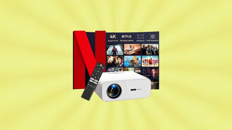 Cdiscount dépasse la concurrence avec cette offre en or sur ce vidéoprojecteur avec Netflix