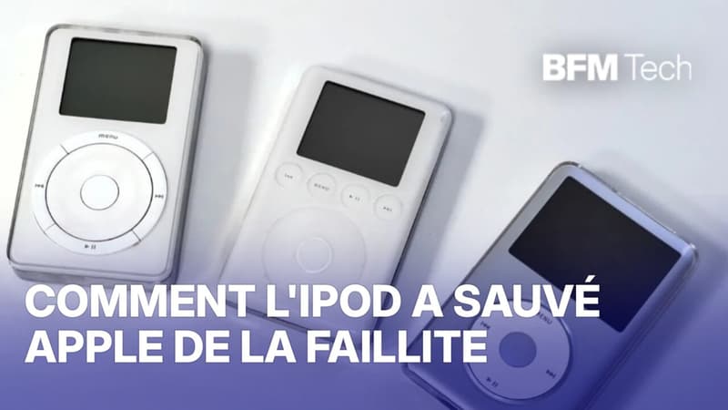 La sortie de l’iPod en 2001 a sauvé Apple de la faillite